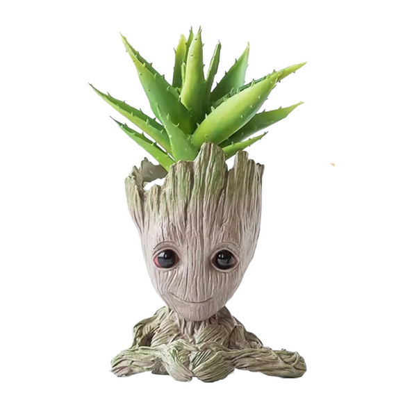 Декоративный Горшок Кашпо Подставка для Комнатных Цветов Суккулентов и Канцелярии Грут 15 см