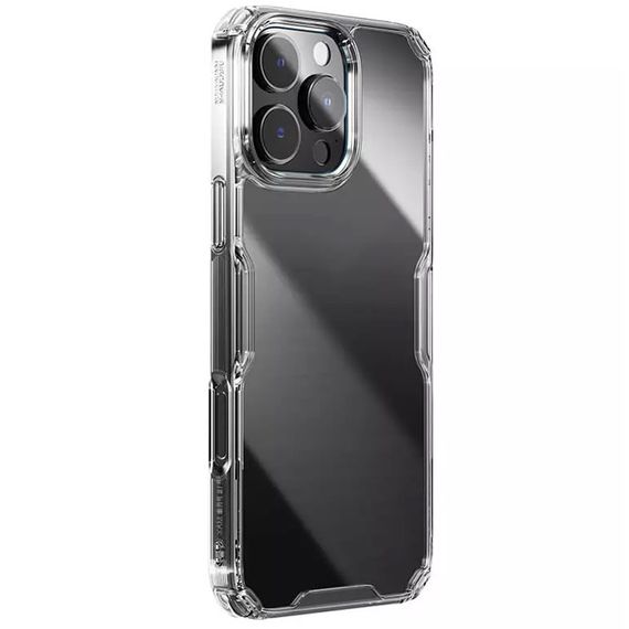 TPU чохол Nillkin Nature Pro Series для Apple iPhone 16 Pro (6.3") Безбарвний (прозорий) | Зображення 2