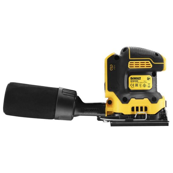 Шлифмашина вибрационная аккумуляторная 115х108 мм DeWALT DCW200NT | Зображення 9