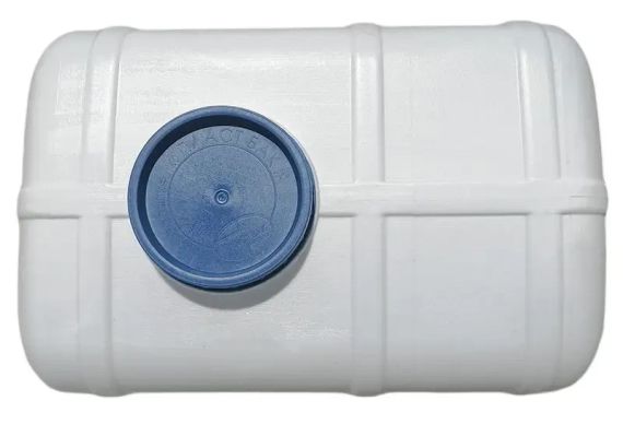 Емкость для воды 200 литров белая пищевая прямоугольная | Зображення 2
