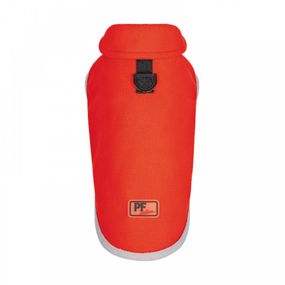 Жилет Pet Fashion Fleecy для собак червоний/сірий М