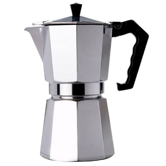 Кофеварка гейзерная из нержавеющей стали UNIQUE UN-1912 270 мл