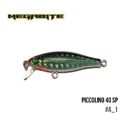 Воблер Megabite  Piccolino 40 SP (40 мм, 2,6 гр, 0,3 m) (A_1)