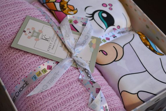 Дитячий комплект постільної білизни з пледом First Choice Baby Digital Satin Nirvana 100х150 см. Magic | Зображення 1