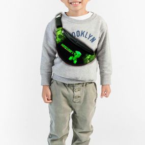 Сумка-бананка майнкрафт "Minecraft" з принтом, 32х15см, дитяча, молодіжна (00123)