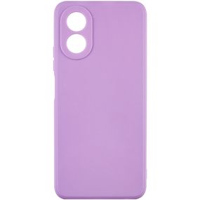Силіконовий чохол Candy Full Camera для Oppo A78 4G Бузковий / Dasheen