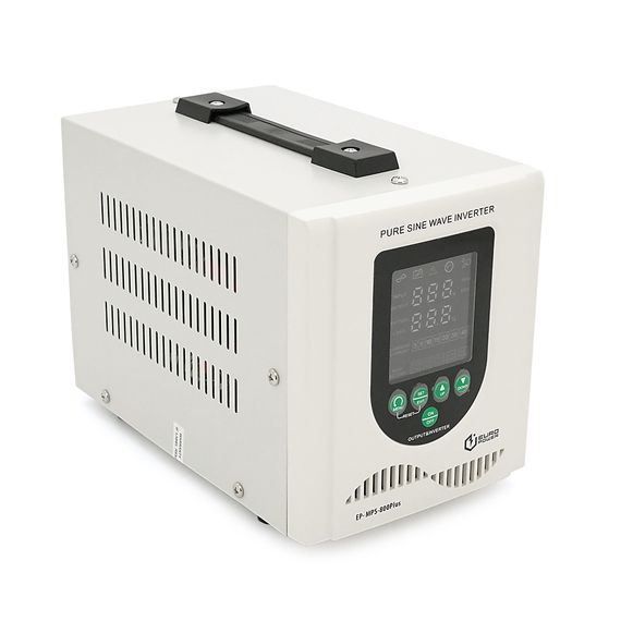 ДБЖ з правильною синусоїдою Europower EP-MPS-800/12PLUS (500 Вт) 3/5/10/15/20А, під зовнішню АКБ 12В (AGM/GEL/LFP), Q4