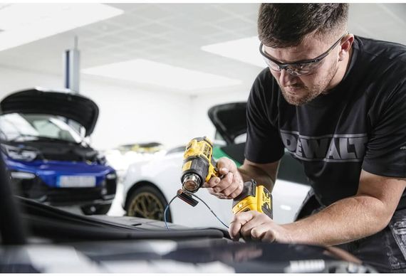 Пистолет горячего воздуха - фен аккумуляторный DeWALT DCE530N | Зображення 7