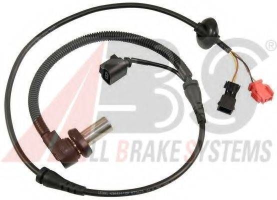 Датчик, частота обертання колеса (вир-во ABS) A.B.S. 30122 на AUDI A4 седан (8D2, B5)