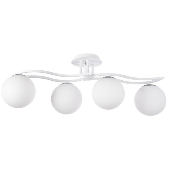 Люстра молекула потолочная в спальню E27 60W WH (BL-318S/4)