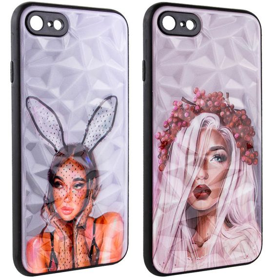TPU+PC чохол Prisma Ladies для Apple iPhone 7 / 8 / SE (2020) (4.7")