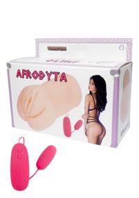 Мастурбатор з вібрацією Vagina Afrodita Sex Aura