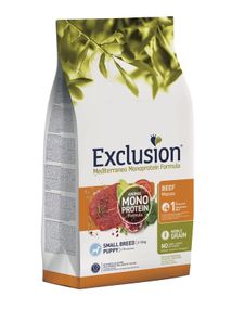 Exclusion Puppy Beef Small Breed сухий корм з яловичиною для цуценят малих порід 500 гр