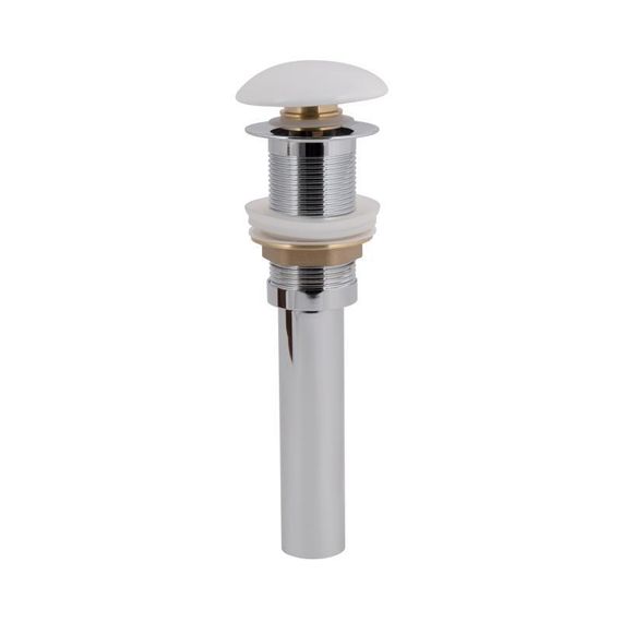 Донний клапан для раковини Qtap PU02 225х70х70 White | Зображення 2
