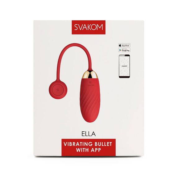 Віброяйце Svakom Ella Red | Зображення 7