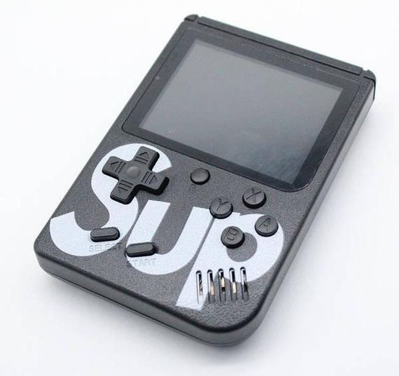 Портативна приставка Retro FC Game Box Sup 400in1 Plus Black + джойстик