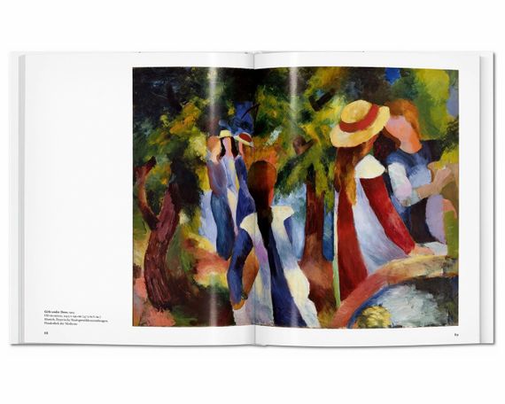 Август Макке книги про життя великих художників Macke - Taschen Подарункові книги про мистецтво | Зображення 1