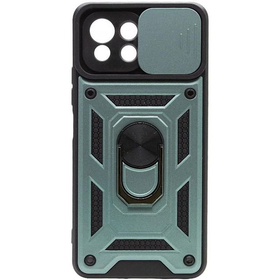 Чехол Ummi Camshield Serge Ring для Xiaomi Mi 11 Lite Зеленый