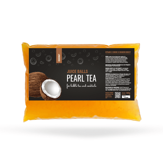 Bubble tea Перлини Кокос 1.8 кг ТМ Pearl Tea