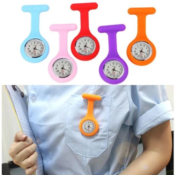 Годинник-брошка Tiempo Nurse Watch Brooch для медпрацівника