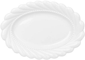 Набор овальных блюд White City Tiffany L (2 шт) 30х21.5см