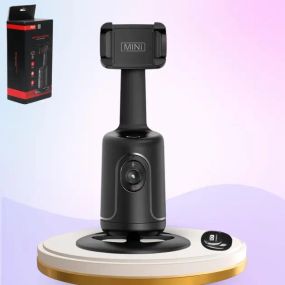 Умный акумуляторний монопод P01 с датчиком движения Аккумуляторный стабилизатор для телефона настольный смарт штатив