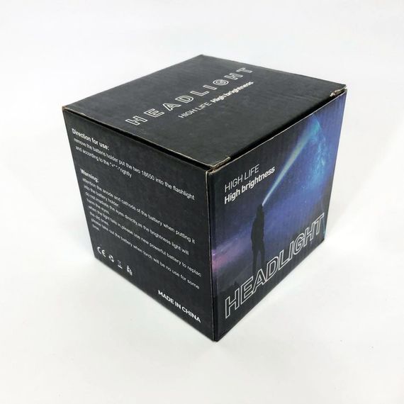 Ліхтар налобний X-Balong XQ-219-HP50 акумуляторний LED zoom з функцією Power Bank 3 VH-125 режими роботи