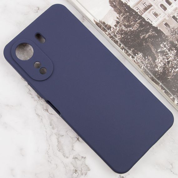 Чохол Silicone Cover Lakshmi Full Camera (AA) для Oppo A60 4G Синій / Midnight Blue | Зображення 1