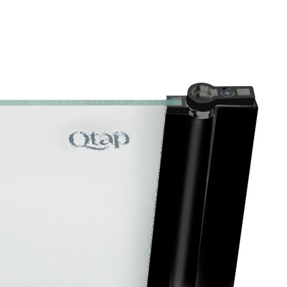 Штора на ванну Qtap Standard BLM407513APR скло Pear 6 мм, 75х140 см, права | Зображення 3