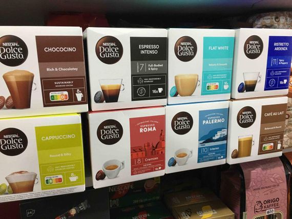 Капсули для кавомашини Nescafé Dolce Gusto — 16 шт, різні смаки: еспресо, латте, капучино, оригінал