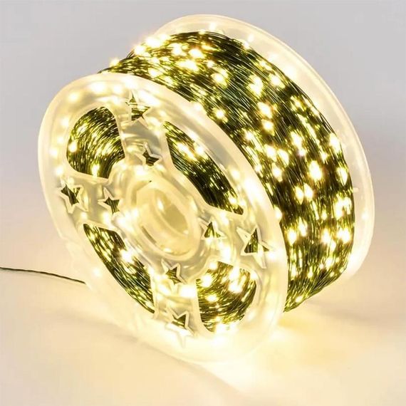 Гірлянда з зеленим проводом з таймером і пультом дистанційного керування 50м 6Вт 220V+USB GREEN LINE (47682-10142_899) | Зображення 2