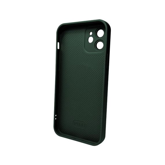 Чохол для смартфона AG Glass Matt Frame Color Logo for Apple iPhone 12 Green | Зображення 1
