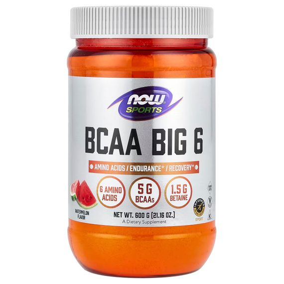 Амінокислота BCAA BIG 6 POWDER  600 GRAM   (WATERMELON)