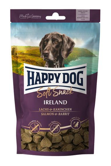 Ласощі для собак з лососем та кроликом Happy Dog Soft Snack Ireland, 100 гр