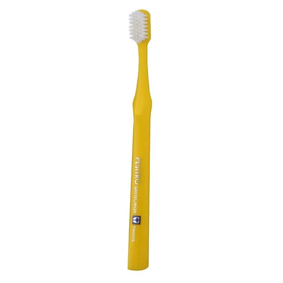 Зубна щітка Pesitro 3180 Flossing, жовта | Зображення 1