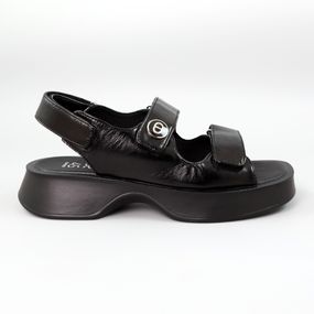 Сандалі жіночі шкіряні 589211 Чорні 36 37 38 39 40 41