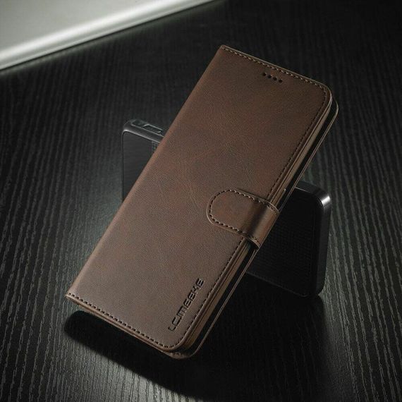 Чохол книжка iMeeke для Oppo Reno 5 Lite колір Коричневий | Зображення 4