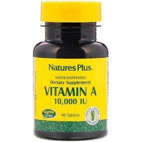Витамин A Nature's Plus Vitamin A, 10,000 IU 90 Tabs NTP00981