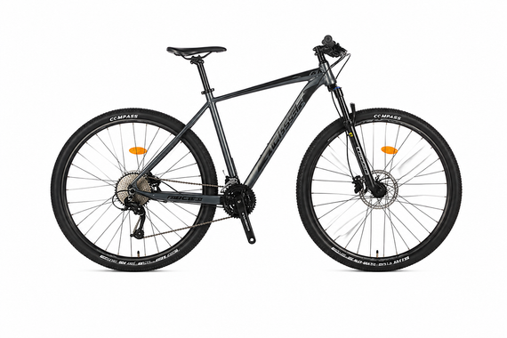 Велосипед горный 29" Crosser Solo 21 рама 21", 1x12 L-TWOO + Shimano, алюминий, дисковые гидравлические