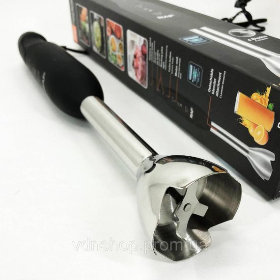 Кухонный комбайн металлический RAF, Кухонный комбайн для дачи, Погружные блендеры для дома GY-37 | Зображення 5