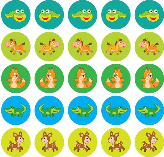 Дитяча розвиваюча книга Мама і малюки "Єнотики" 402863 з наклейками | Зображення 1