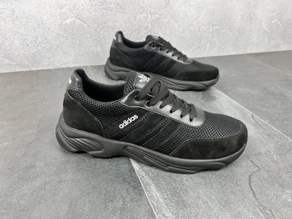Кросівки Adidas весна/літо колір чорний | Зображення 3