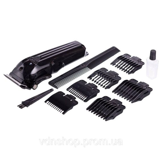 Машинка для стрижки акумуляторна бездротова Чорна VGR V-282 | Зображення 3