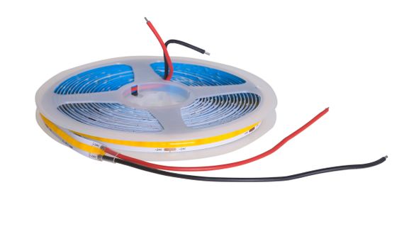 Светодиодная лента теплый оттенок 24V 11W COB WW IP44 1m (BY-078/320) | Зображення 4