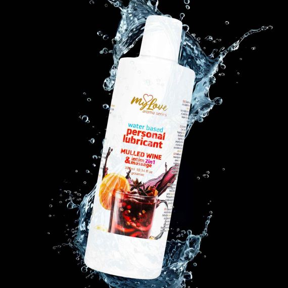 2в1 лубрикант та масажний гель - MyLove Aroma Series Intim&Massage Mulled Wine, 300 мл Sex Aura | Зображення 3