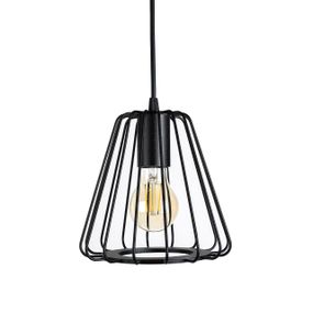 Світильник підвісний (люстра) Coneo P185 Чорний, Atmolight