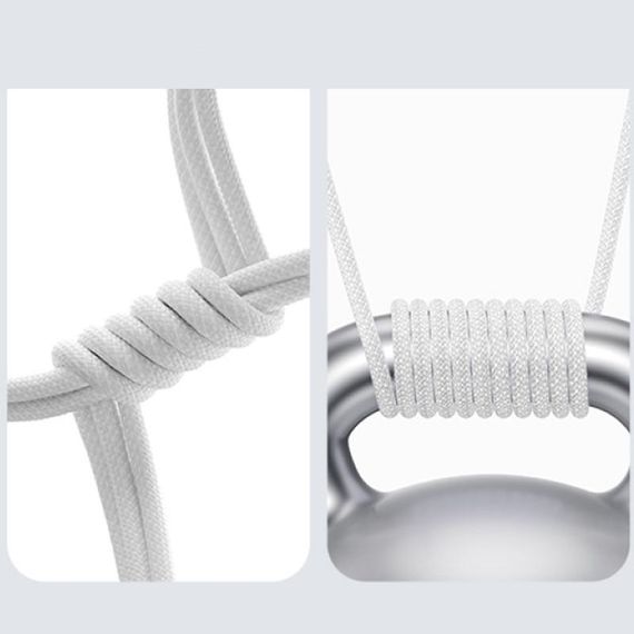 Дата кабель Baseus Gem Fast Charging Type-C to Lightning 20W (2m) (P10373001211-01) Moon White | Зображення 2