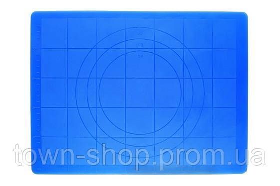 Силиконовый противень-коврик 0058 45х35см с разметкой EM0058