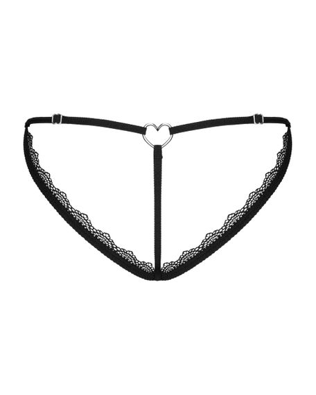 Трусики стрінги Obsessive Nadines Синій S/M | Зображення 5