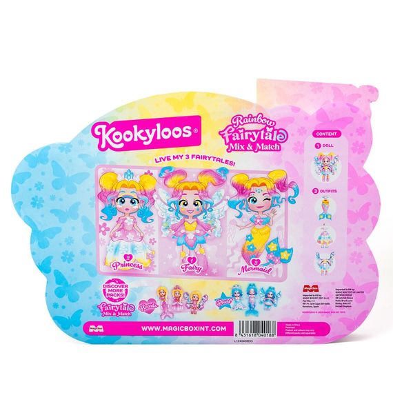 Игровой набор с куклой "Рейнбоу" KOOKYLOOS PKLSP106IN210 серии "Fairytale" | Зображення 1